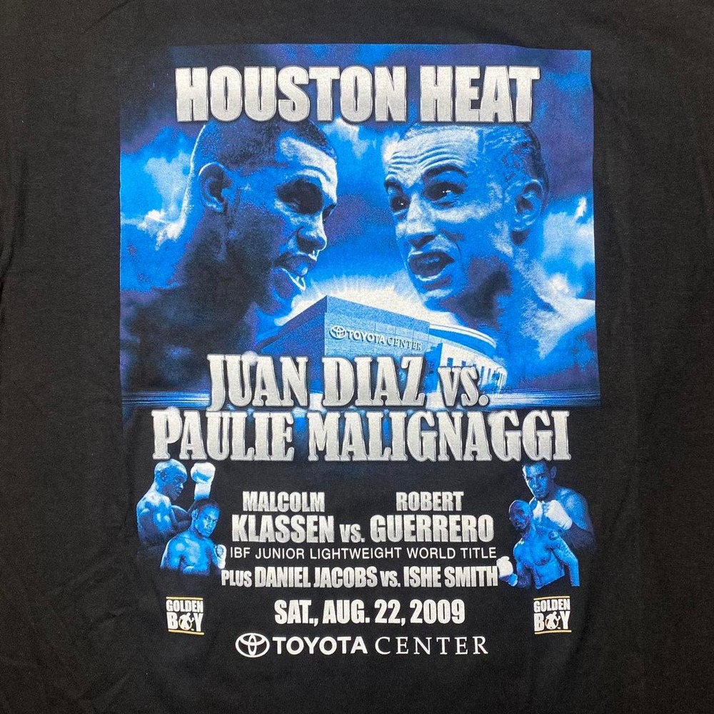 2000a Juan Diaz vs Pauli Malignaggi boxing shirt